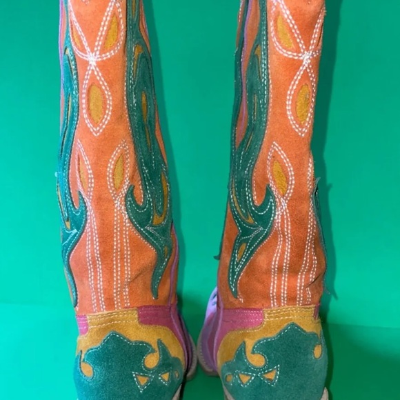 NEW Free People x Jeffrey Campbell Back on Stage Western Boots Coastal Cowgirl - Picture 7 of 7
